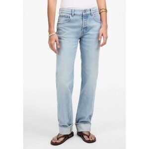 Madewell The Tall Dean Easy Straight Jean Foster Wash Women's Size 26T NWT NV726